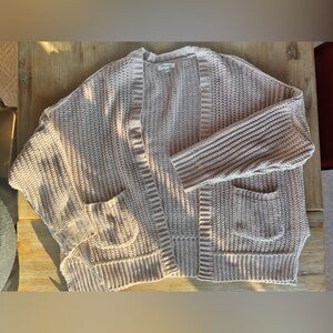 Miracle brand cardigan sweater. Size s/m. Chenille soft.